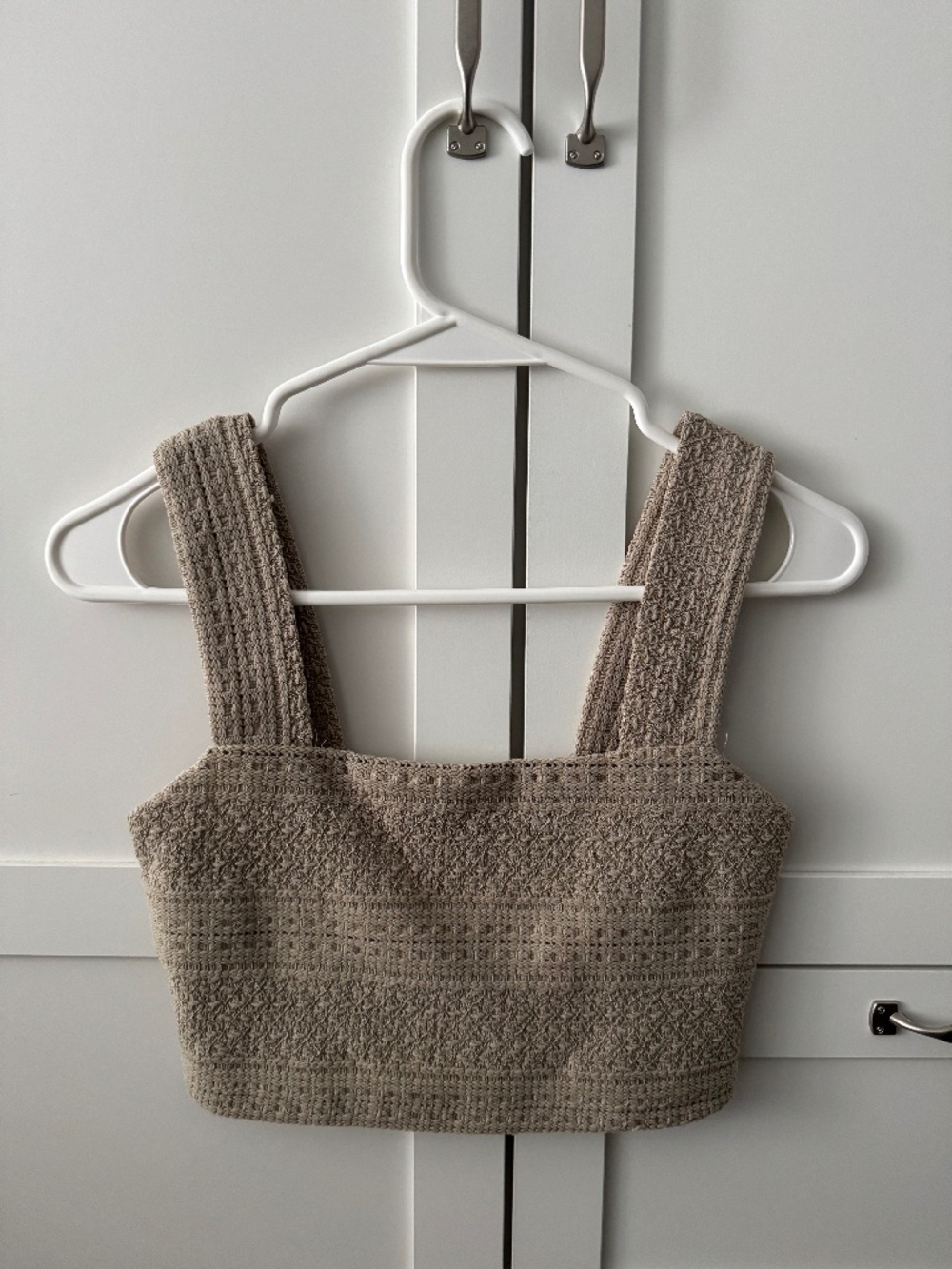 Dynamite Textured Crop Top - Picture 2 of 7